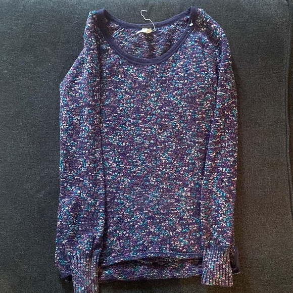 We the free Boston melange scoop neck sweater top - Picture 3 of 4